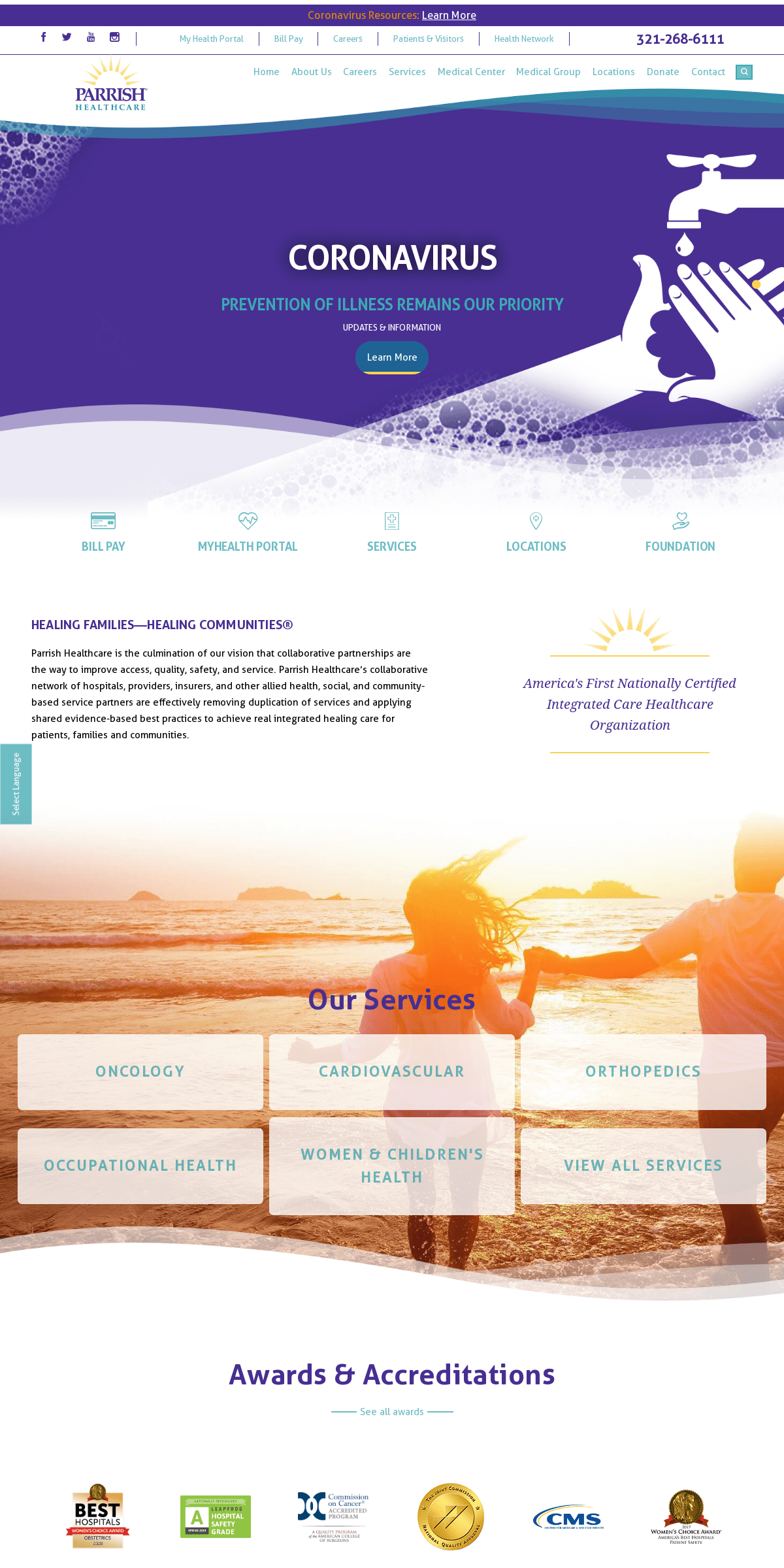 A complete backup of parrishhealthcare.com