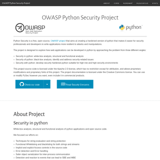 A complete backup of pythonsecurity.org