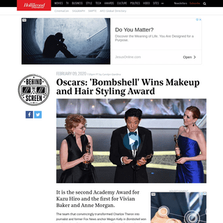 A complete backup of www.hollywoodreporter.com/behind-screen/oscars-bombshell-wins-makeup-hair-styling-award-1275417