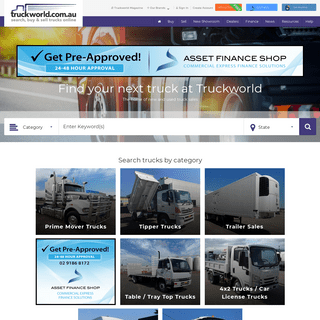 Truckworld.com.au - Truck Sales, Trailers & Commercial Vehicles