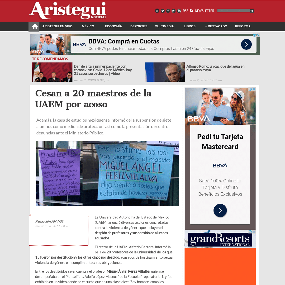 A complete backup of aristeguinoticias.com/0203/mexico/cesan-a-20-maestros-de-la-uaem-por-acoso/