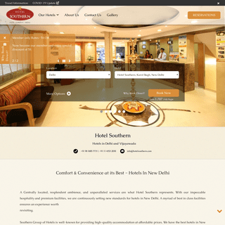 Hotel Southern - Hotels in New Delhi - Hotels In Vijayawada