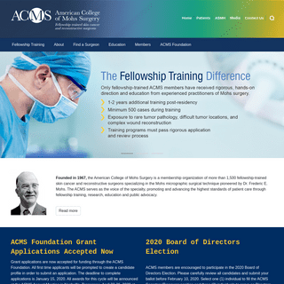 ACMS - American College of Mohs Surgery