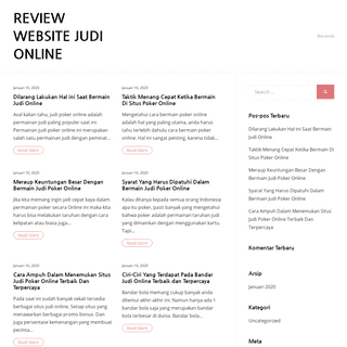 Review Website Judi Online -