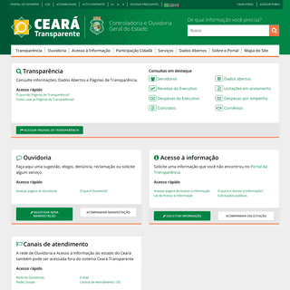 A complete backup of cearatransparente.ce.gov.br