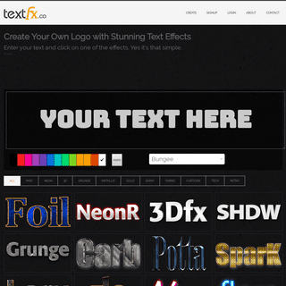 A complete backup of textfx.co