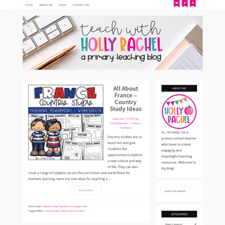 A complete backup of teachwithhollyrachel.com