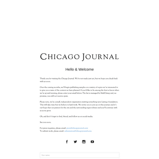 A complete backup of chicagojournal.com