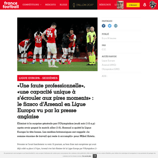 A complete backup of www.francefootball.fr/news/Une-faute-professionnelle-une-capacite-unique-a-s-ecrouler-aux-pires-moments-le-