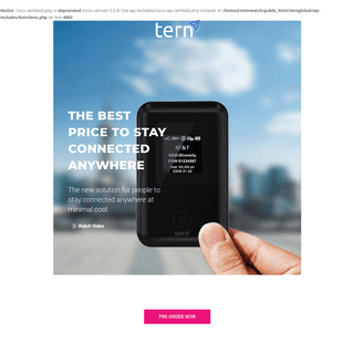 Tern Global - The Best Price to Stay Connected Anywhere