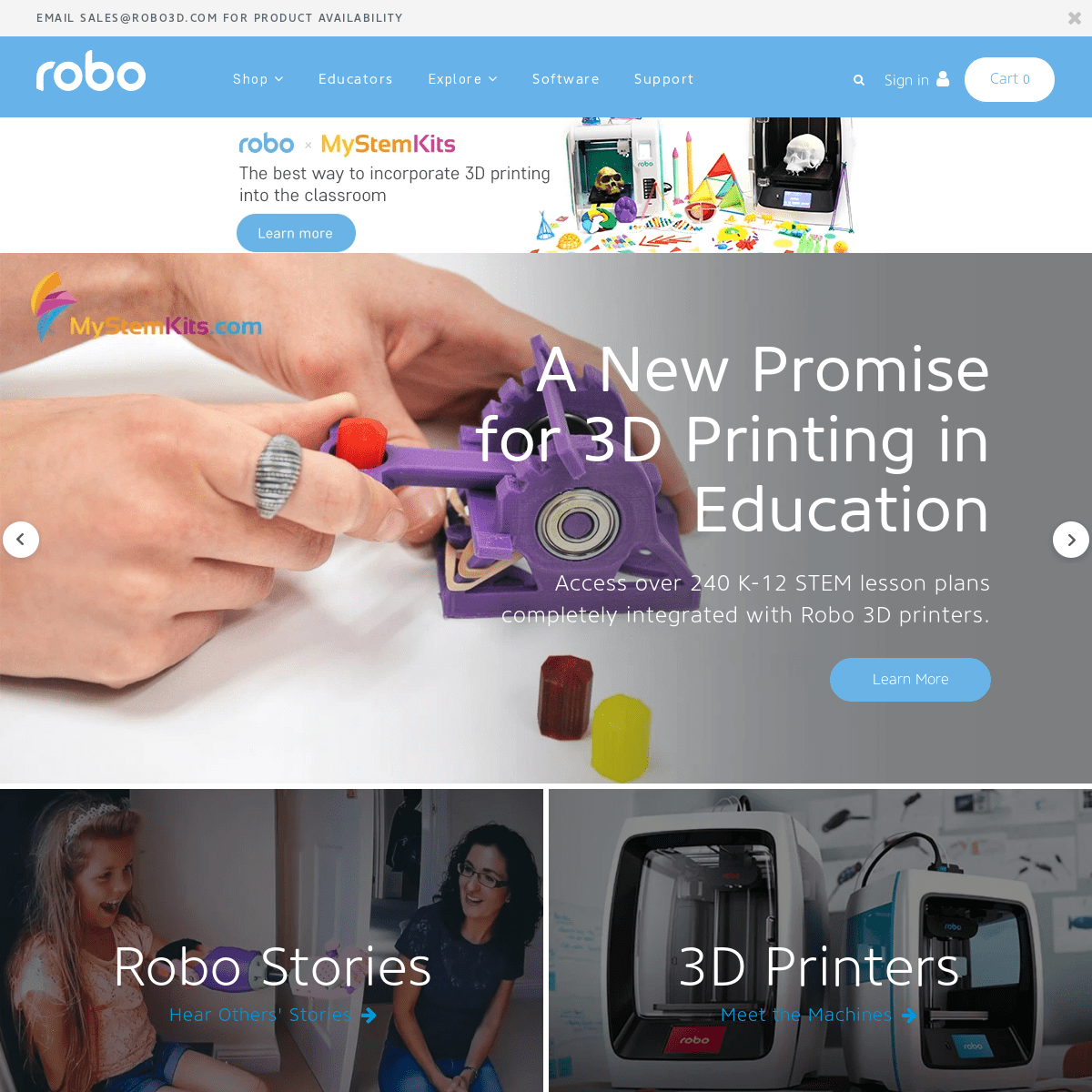 A complete backup of robo3d.com