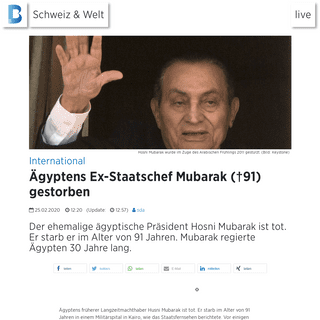 A complete backup of telebasel.ch/2020/02/25/aegyptens-ex-staatschef-mubarak-91-gestorben/