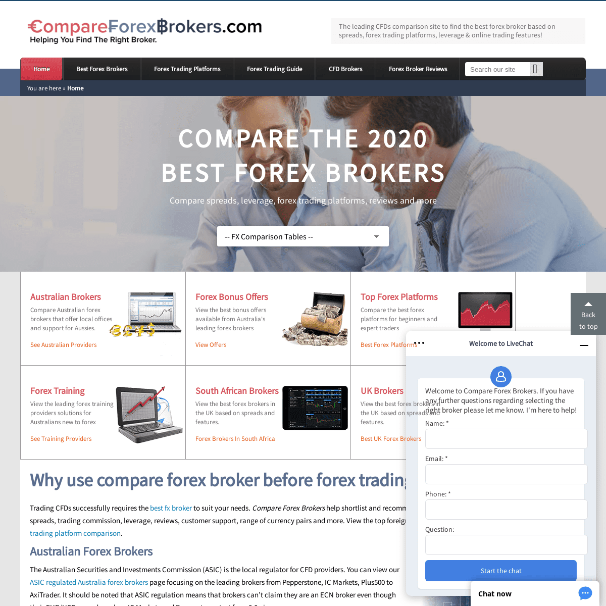 A complete backup of compareforexbrokers.com.au