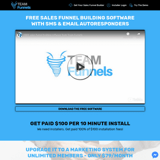 FREE SALES FUNNEL BUILDING SOFTWARE