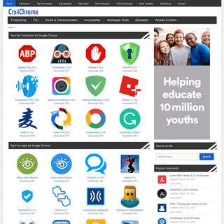 Crx4Chrome - Download CRX for Chrome Apps & Extensions