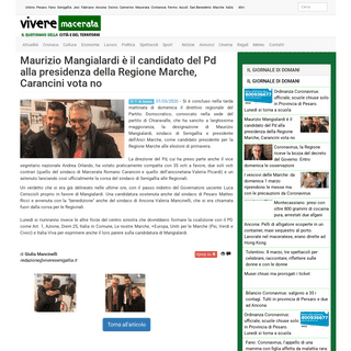 A complete backup of www.viveremacerata.it/2020/03/02/maurizio-mangialardi-il-candidato-del-pd-alla-presidenza-della-regione-mar