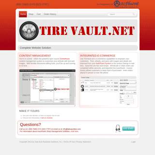 A complete backup of tirevault.net