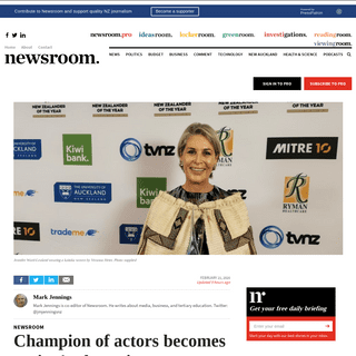 A complete backup of www.newsroom.co.nz/2020/02/21/1047661/champion-of-actors-becomes-nations-champion