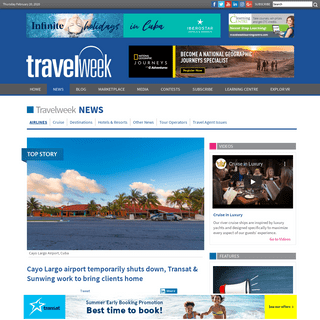 A complete backup of www.travelweek.ca/news/cayo-largo-airport-temporarily-shuts-down-reopening-feb-26/