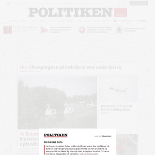 A complete backup of politiken.dk