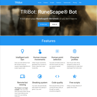 A complete backup of tribot.org