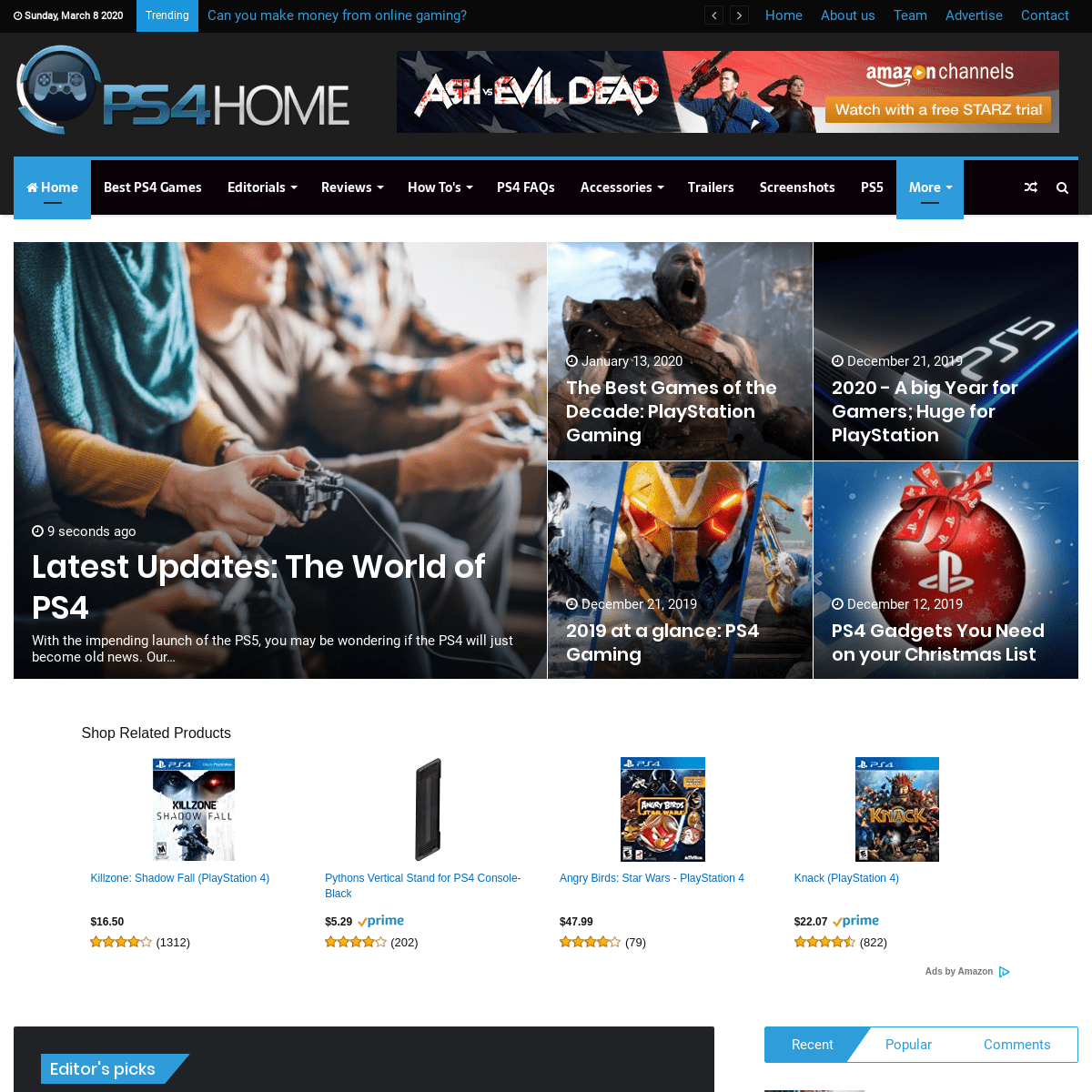 A complete backup of ps4home.com