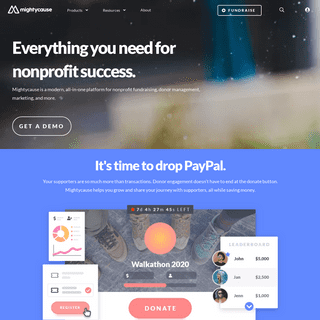 Mightycause- Nonprofit Fundraising Made Easy