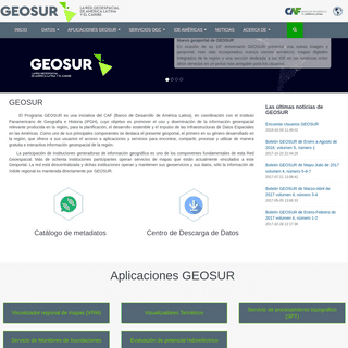 A complete backup of geosur.info