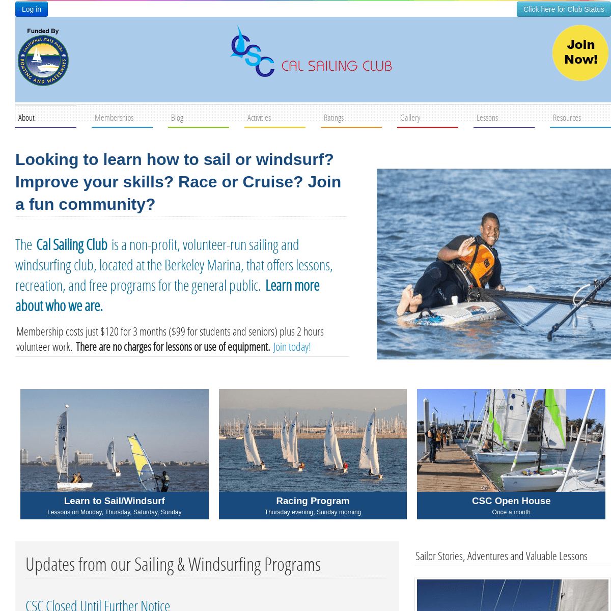 A complete backup of cal-sailing.org