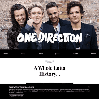 A complete backup of onedirectionmusic.com