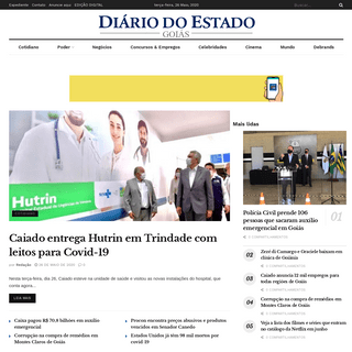 A complete backup of diariodoestadogo.com.br