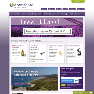 A complete backup of aromahead.com