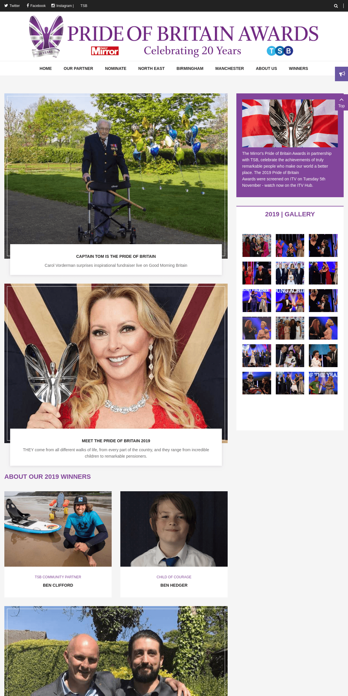 A complete backup of prideofbritain.com