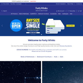 A complete backup of fortywinks.com.au