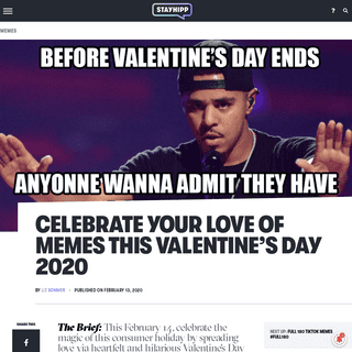 A complete backup of stayhipp.com/internet/memes/celebrate-your-love-of-memes-this-valentines-day-2020/