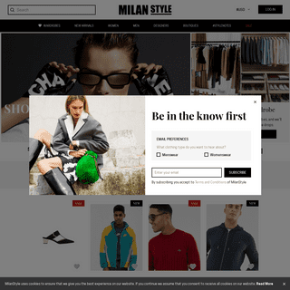 A complete backup of milanstyle.com