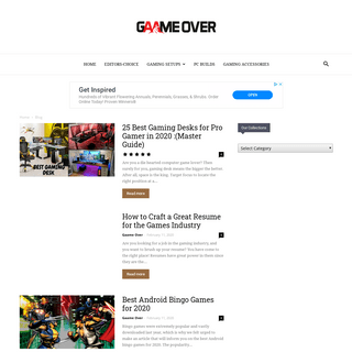 A complete backup of gaameover.com