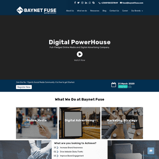 Baynet Fuse Limited - Africa's Growing Online Media and Digital Advertising Company