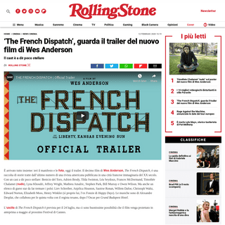 A complete backup of www.rollingstone.it/cinema/news-cinema/the-french-dispatch-guarda-il-trailer-del-nuovo-film-di-wes-anderson