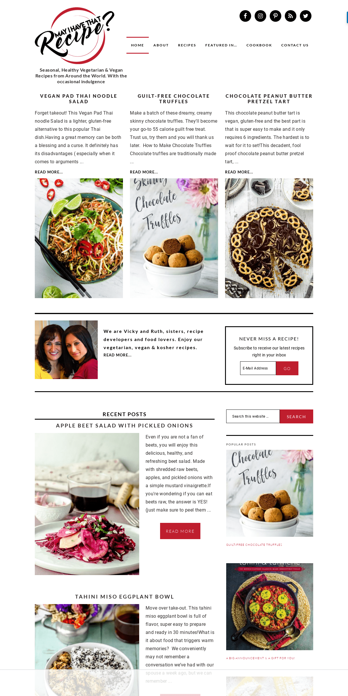 A complete backup of mayihavethatrecipe.com