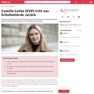 A complete backup of www.nau.ch/politik/regional/camille-lothe-svp-tritt-aus-schulbehorde-zuruck-65661395