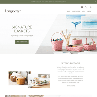 A complete backup of longaberger.com