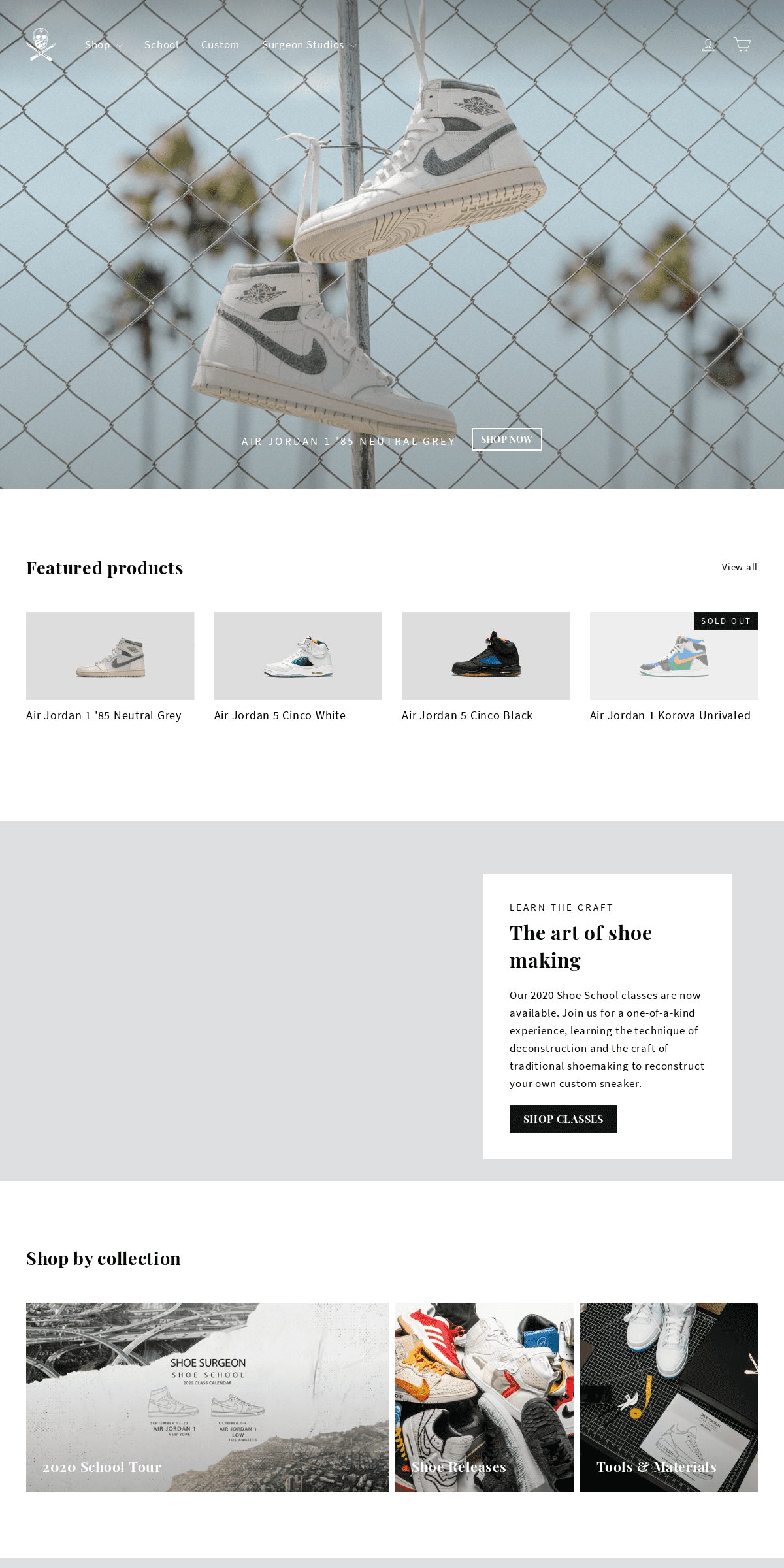 A complete backup of theshoesurgeon.com