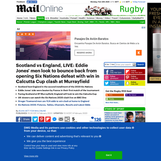 A complete backup of www.dailymail.co.uk/sport/rugbyunion/article-7981023/Scotland-vs-England-Six-Nations-2020-Live-score-update