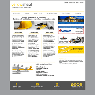 A complete backup of yellowsheet.ca