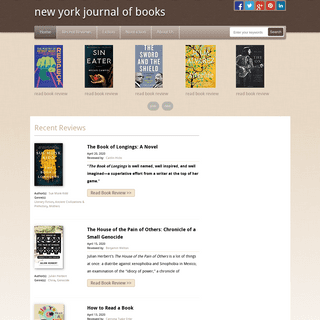 new york journal of books - Book Review
