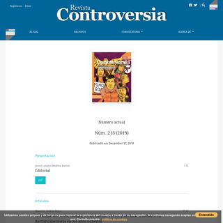 A complete backup of revistacontroversia.com