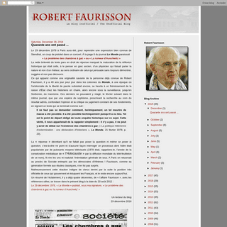 A complete backup of robertfaurisson.blogspot.com