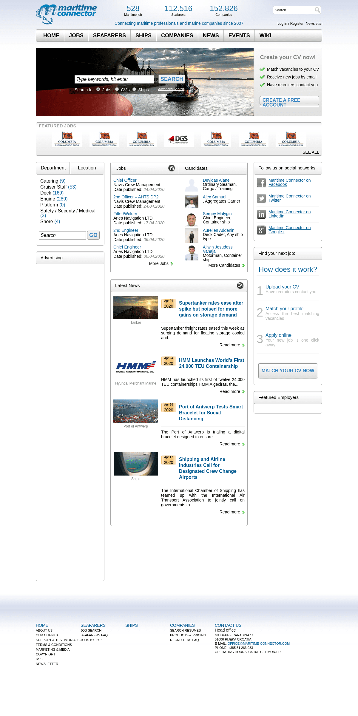 A complete backup of maritime-connector.com