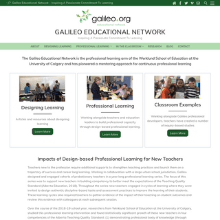 A complete backup of galileo.org